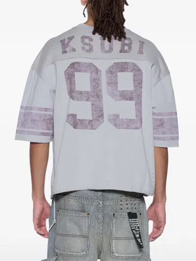 Ksubi Halftime Ss Duke T-shirt In Gray