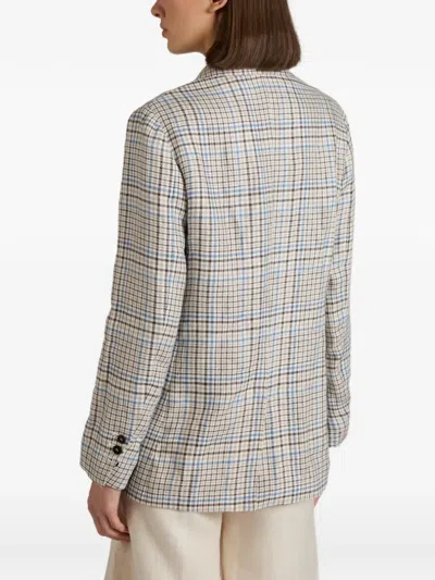 Montedoro Double-breasted Blazer In Multi