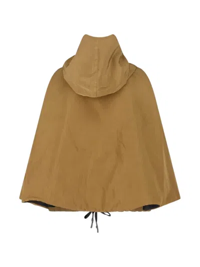 Kimo No-rain Zip Jacket In Brown