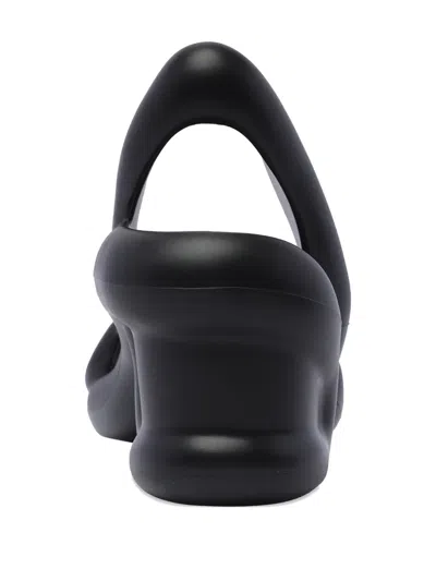 Camper Kobarah Rubber Sandals In Black