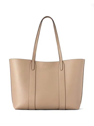 Mulberry Bayswater Tote Small Classic Grain In Neutral