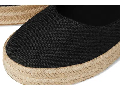 Toms Carolina Mary Jane Platform Espadrille Slipon In Black