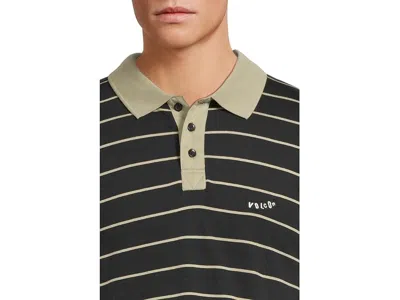 Volcom Ragstone Polo In Black