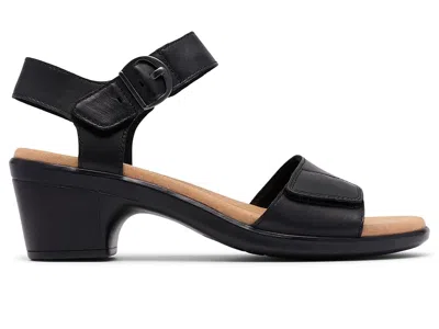 Clarks Emily Amanda Sandal In Black
