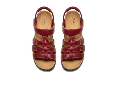 Clarks Merliah 2 Ruby In Red