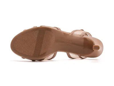 Naturalizer Wide Width Adara Platform Sandal In Brown