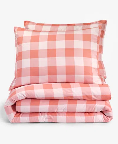 Arch Studio S Gingham 3-pc. Comforter Set, Full/queen, Macy's Exclusive In Multi