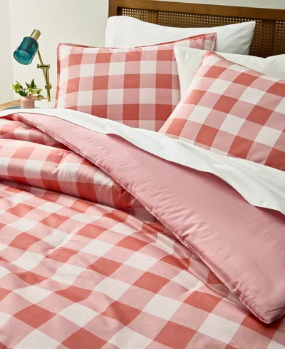 Arch Studio S Gingham 3-pc. Comforter Set, Full/queen, Macy's Exclusive In Multi