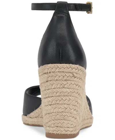 Vince Camuto Felyn Espadrille Wedge Sandal In Black