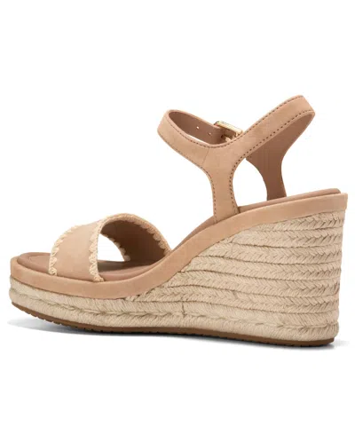 Cole Haan Asbury Cloudfeel Espadrille Wedge In Pink