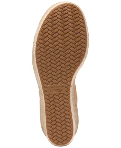 Cole Haan Asbury Cloudfeel Espadrille Wedge In Pink