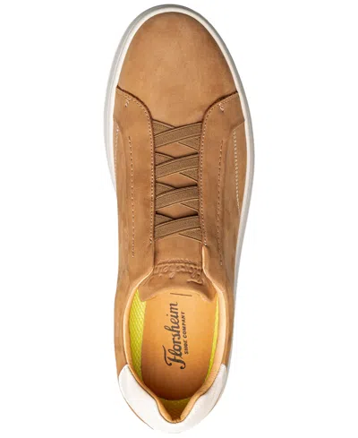 Florsheim Monopoli Elastic Lace-to-toe Sneakers In Brown