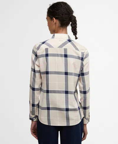 Barbour Bredon Check Button-up Shirt In Brown