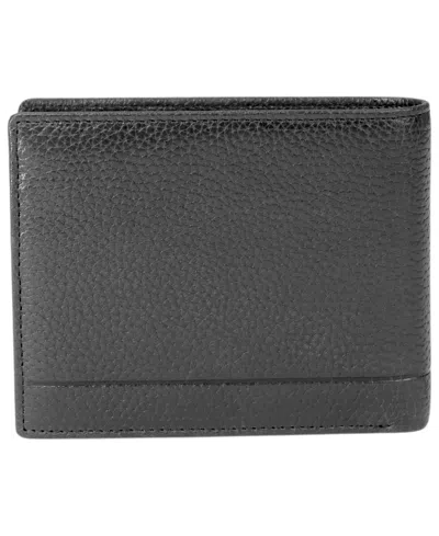 Mancini Men's Bill-fold Wallet In Black