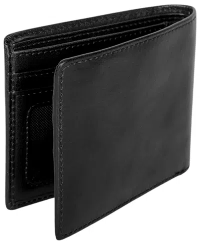 Mancini Men's Bill-fold Wallet In Black