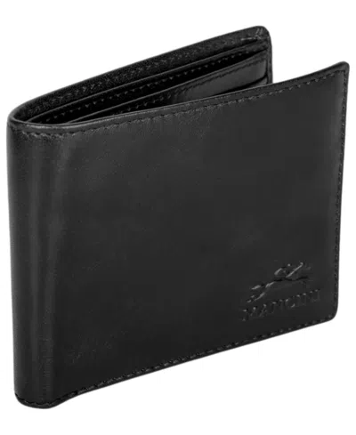 Mancini Men's Bill-fold Wallet In Black