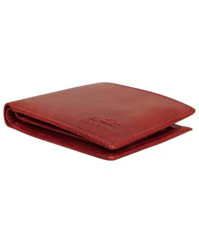 Mancini Men's Bill-fold Wallet In Brown
