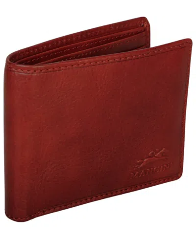 Mancini Men's Bill-fold Wallet In Brown