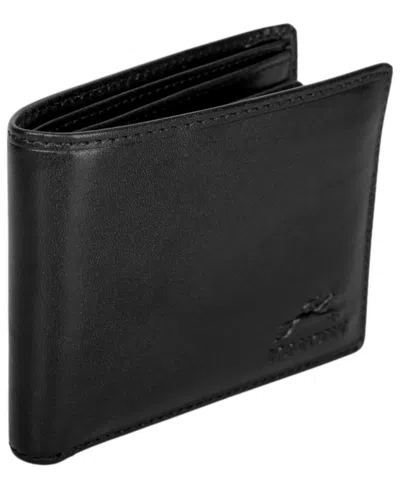 Mancini Men's Bill-fold Wallet In Black