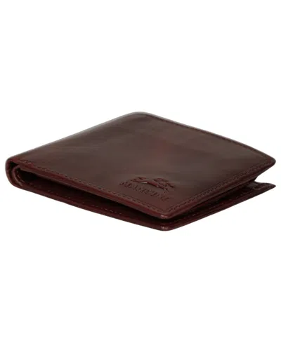 Mancini Men's Bill-fold Wallet In Brown