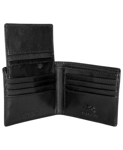 Mancini Men's Bill-fold Wallet In Black