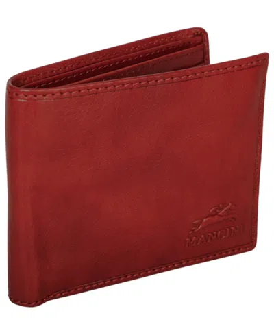Mancini Men's Bill-fold Wallet In Brown