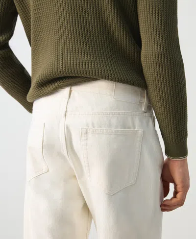 Mango Men's Bob Regular-fit Jeans In White