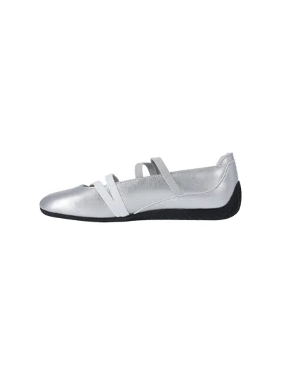 Puma Speedcat Ballet Metallic Women S Shoes In Silver