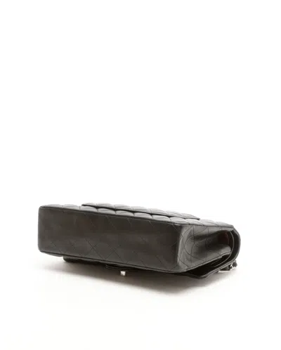Chanel Classic Medium Double Flap Bag In Black