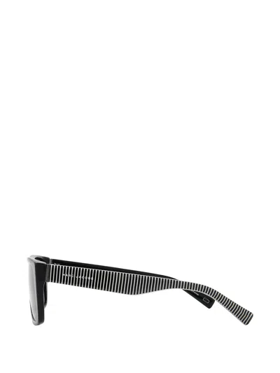 Marc Jacobs Rectangle-frame Sunglasses In Black