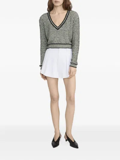 Frame The Structural Short In White