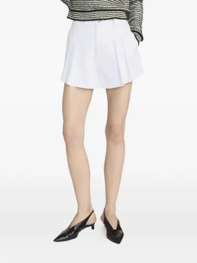 Frame The Structural Short In White