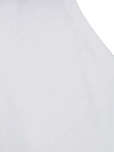 Base V-neck Knitwear In White