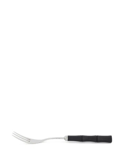 Capdeco Byblos Bamboo Serving Fork In Black