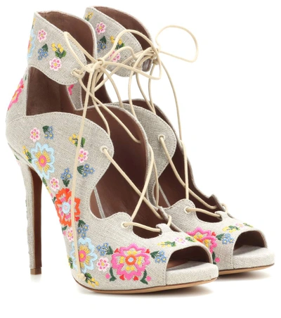 Tabitha Simmons Reed Festival Embellished Sandals