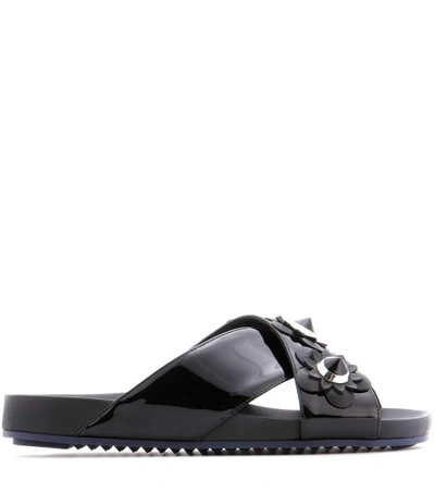 Shop Fendi Embellished Slip-on Sandals In Eero+eero