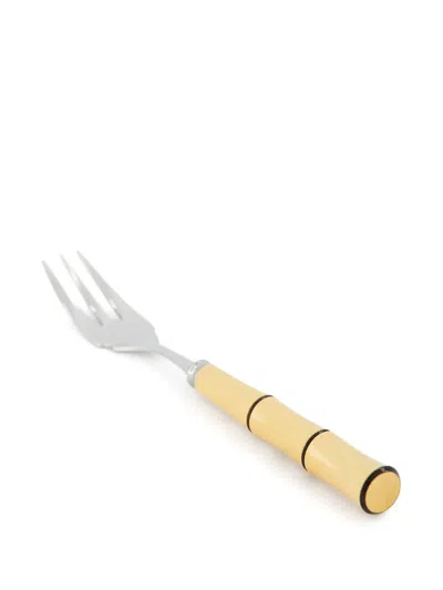 Capdeco Bamboo Fish Fork In Neutral