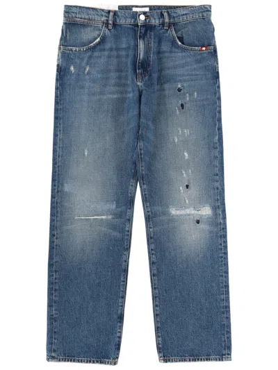 Amish Distressed Jeans In Blue