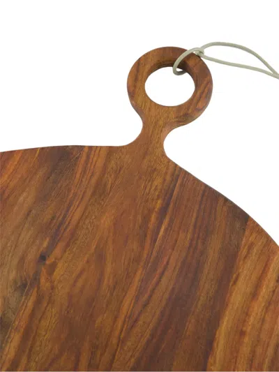 Stuff Design Round-shape Board In Brown