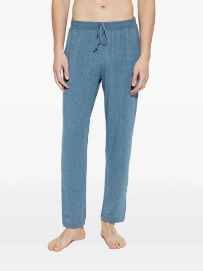 Hanro Casuals Drawstring Pants In Blue