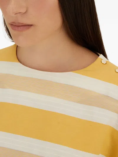 Herno Striped Blouse In Multi