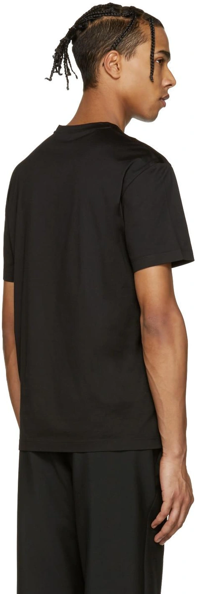 Shop Versace Black Studded Medusa T-shirt