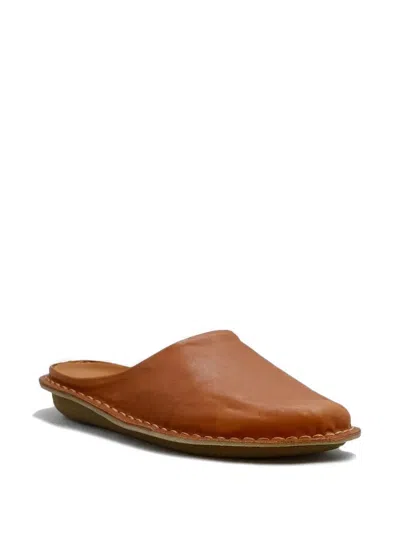 Vibae Roma Leather Mules In Multi