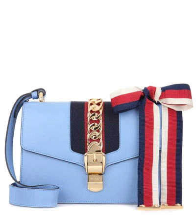 Shop Gucci Sylvie Leather Shoulder Bag In Cl.s.llu