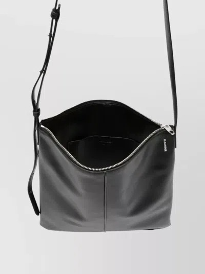 Jil Sander Linea Rectangular Crossbody Bag Adjustable Strap