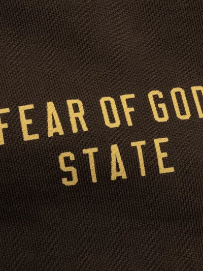 Essentials Elasticated Shorts In Brown