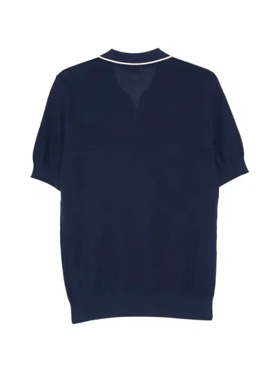 Altea Collar T-shirt In Blue
