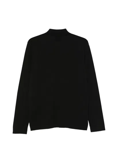 Hōsio Buttoned Cardigan In Black
