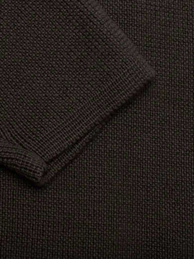 Essentials Logo-patch Sweater In Black