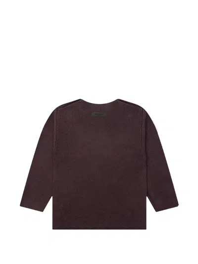 Essentials Logo-patch Sweater In Multi